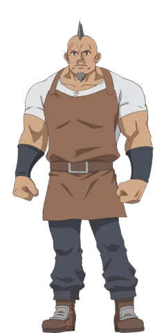 Official character design for Don in No-Clipping My Way to Supremacy
