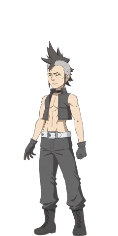 Official character design for Latch in No-Clipping My Way to Supremacy