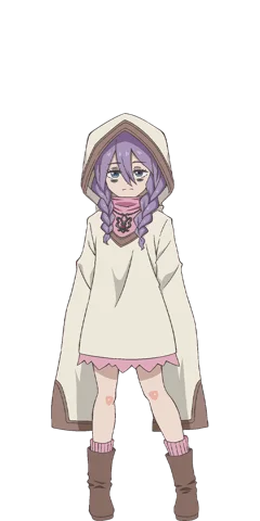Official character design for Maris in No-Clipping My Way to Supremacy